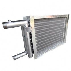 铜管铝翅片表冷器 中央空调铜管表冷器