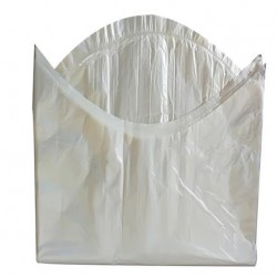 厂家定制 高低压异形纺织品棉纱袋 多色月牙袋 弧形袋塑料袋